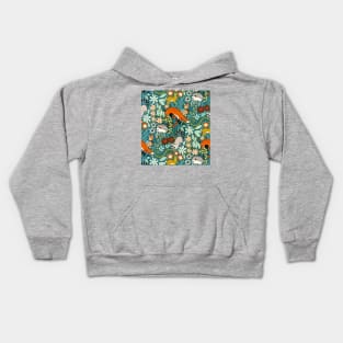 Woodland Pattern Kids Hoodie